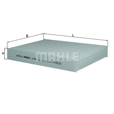 Filter klime MAHLE LA 686