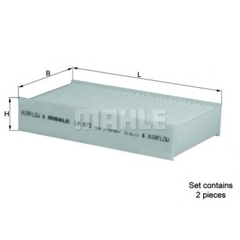 Filter klime MAHLE LA 873/S