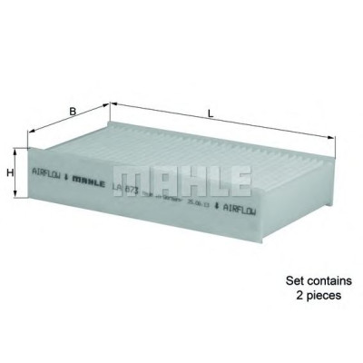 Filter klime MAHLE LA 873/S