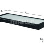 Filter klime MAHLE LA 912/S