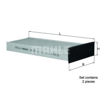 Filter klime MAHLE LAK 296/S