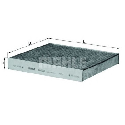 Filter klime MAHLE LAK 297