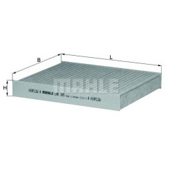 Filter klime MAHLE LAK 345
