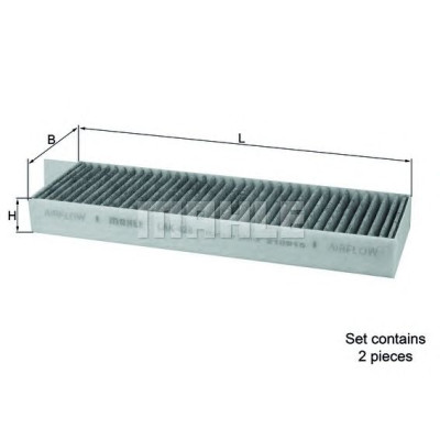Filter klime MAHLE LAK 428/S