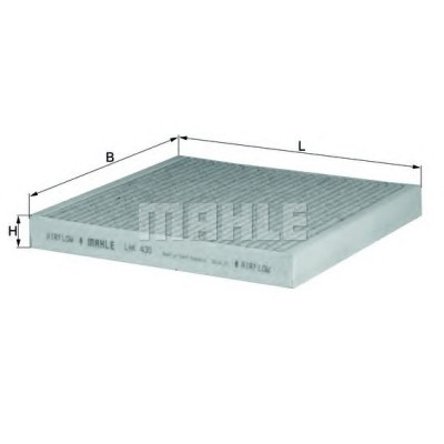Filter klime MAHLE LAK 430