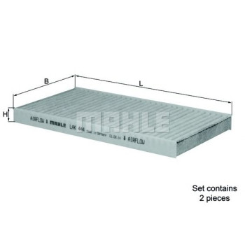 Filter klime MAHLE LAK 444/S