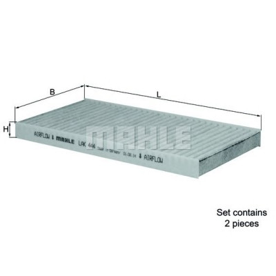Filter klime MAHLE LAK 444/S