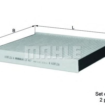 Filter klime MAHLE LAK 467/S