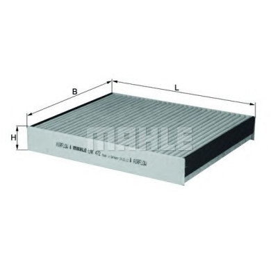 Filter klime MAHLE LAK 472