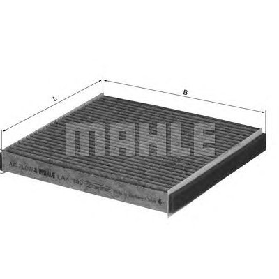 Filter klime MAHLE LAK 490