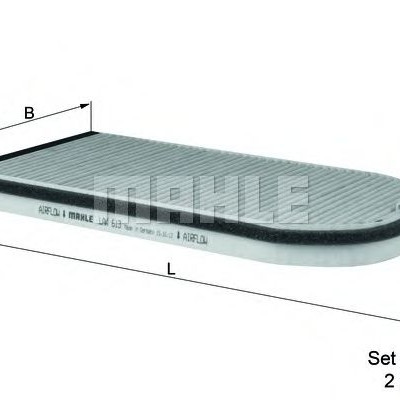 Filter klime MAHLE LAK 613/S