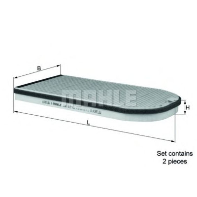 Filter klime MAHLE LAK 613/S
