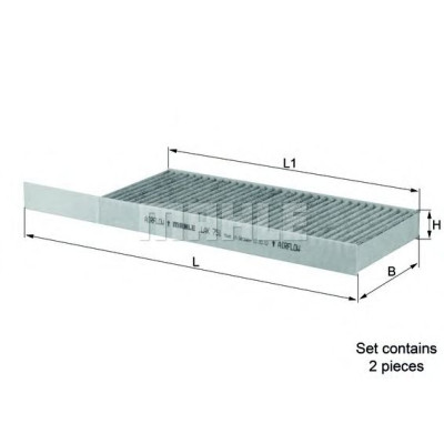 Filter klime MAHLE LAK 751/S