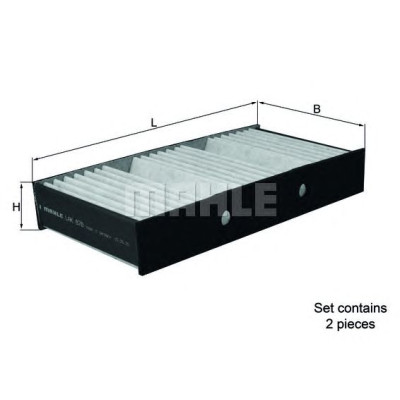 Filter klime MAHLE LAK 878/S