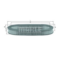 Filter zraka MAHLE LX 1042