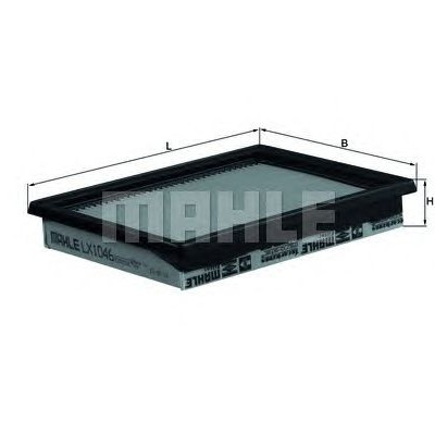 Filter zraka MAHLE LX 1046