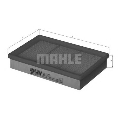 Filter zraka MAHLE LX 1053
