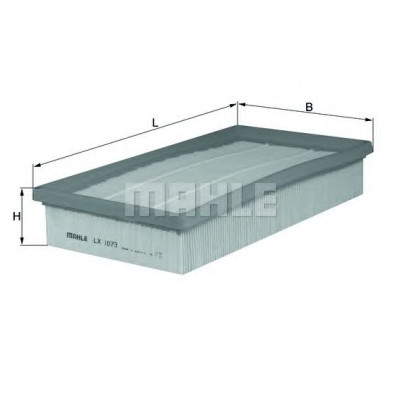 Filter zraka MAHLE LX 1073
