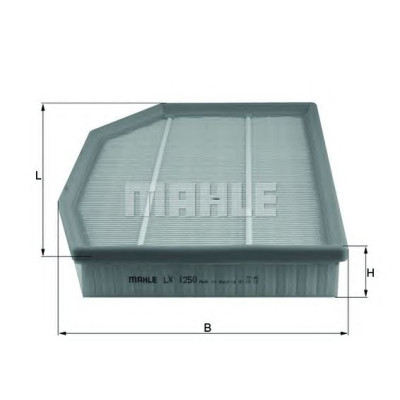 Filter zraka MAHLE LX 1250