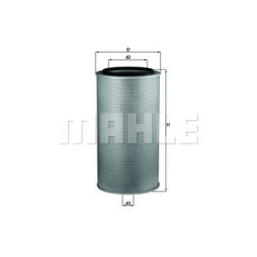 Filter zraka MAHLE LX 1255
