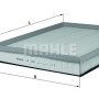 Filter zraka MAHLE LX 1261