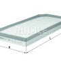 Filter zraka MAHLE LX 1262