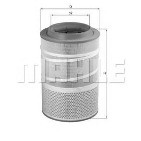 Filter zraka MAHLE LX 1278