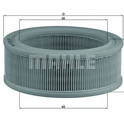 Filter zraka MAHLE LX 140