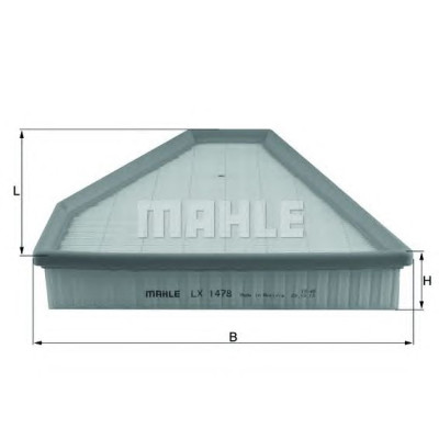 Filter zraka MAHLE LX 1478