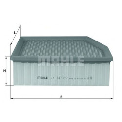 Filter zraka MAHLE LX 1479/2