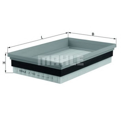 Filter zraka MAHLE LX 1481