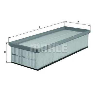 Filter zraka MAHLE LX 1482