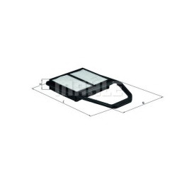 Filter zraka MAHLE LX 1562