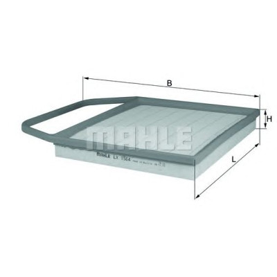 Filter zraka MAHLE LX 1564