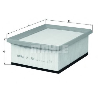 Filter zraka MAHLE LX 1568