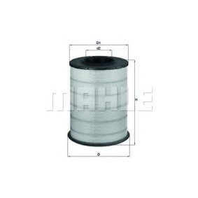 Filter zraka MAHLE LX 1587