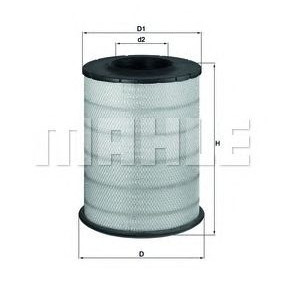 Filter zraka MAHLE LX 1587
