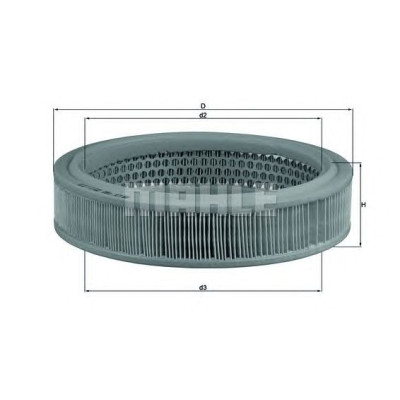 Filter zraka MAHLE LX 160