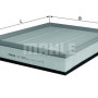Filter zraka MAHLE LX 1602