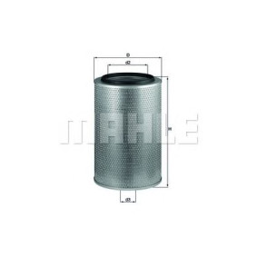 Filter zraka MAHLE LX 1606
