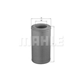 Filter zraka MAHLE LX 1629