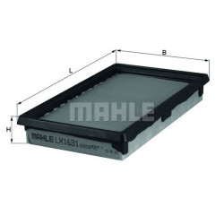 Filter zraka MAHLE LX 1631