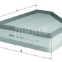 Filter zraka MAHLE LX 1640