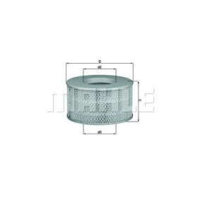 Filter zraka MAHLE LX 1641