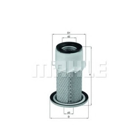 Filter zraka MAHLE LX 1669