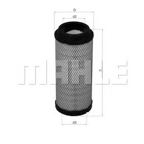 Filter zraka MAHLE LX 1673