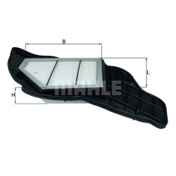 Filter zraka MAHLE LX 1684/5