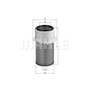 Filter zraka MAHLE LX 17