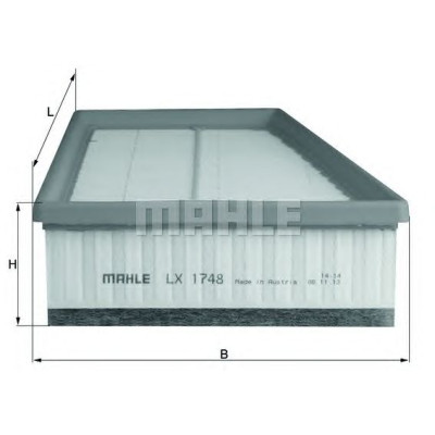 Filter zraka MAHLE LX 1748
