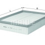 Filter zraka MAHLE LX 1764